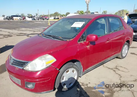 2010 Nissan Versa 1.8S z USA, uszkodzony, nr VIN 3N1BC1AP3AL413829
